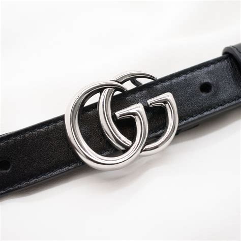 gucci guertel schwarz|Gucci schmaler gürtel.